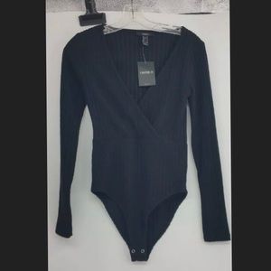 Forever 21 Long Sleeve Bodysuit